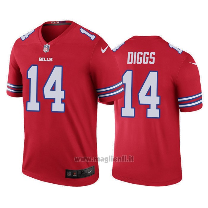 Maglia NFL Legend Buffalo Bills Stefon Diggs Rosso Color Rush